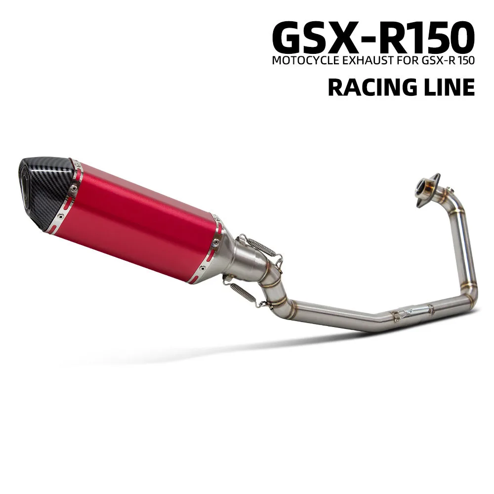 Выхлопная система GSXR150 для Suzuki GSXS125, GSXR125, GSXS150: гоночный комплект с передней соединительной трубой, глушителем и DB-киллером
Выхлопная система GSXR150 для Suzuki GSXS125, GSXR125, GSXS150: гоночный комплект с передней соединительной трубой, глушителем и DB-киллером