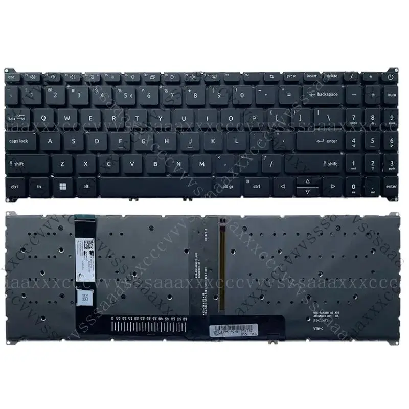 Клавиатура ноутбука и США с подсветкой для Acer Aspire 3 A315-59G A315-24P A315-24T Aspire 5 A515-57G A515-47 A515-55 A515-56 == #
Клавиатура ноутбука и США с подсветкой для Acer Aspire 3 A315-59G A315-24P A315-24T Aspire 5 A515-57G A515-47 A515-55 A515-56 == #