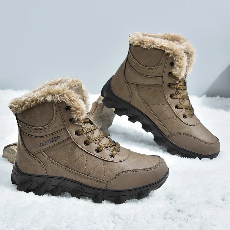 men boots 2024 New Winter Slippers Warm Men Shoes Waterproof Non-Slip Plush Sneakers Male tenis shoes Boots Men Sneakers Winter
men boots 2024 New Winter Slippers Warm Men Shoes Waterproof Non-Slip Plush Sneakers Male tenis shoes Boots Men Sneakers Winter