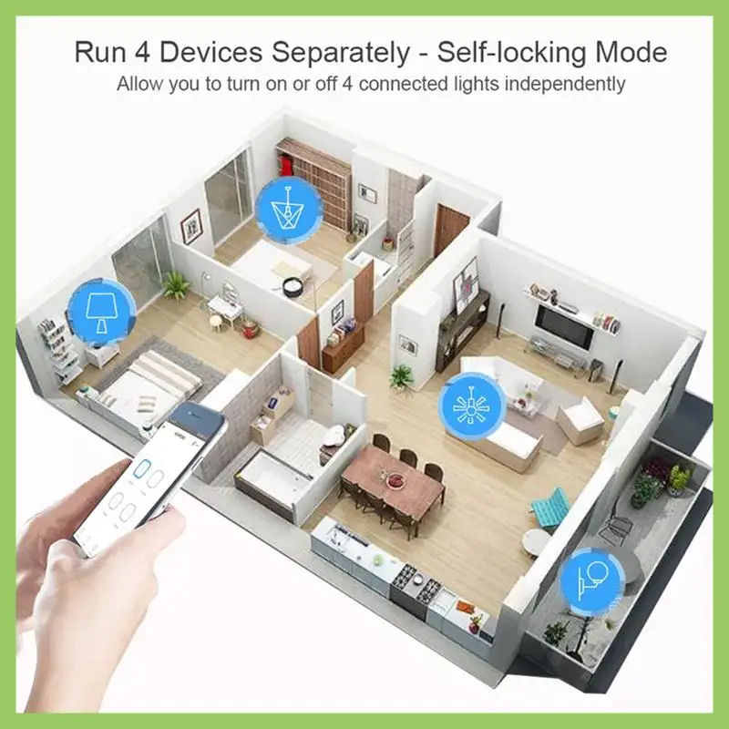 ABJT-4CH Tuya Zigbee Smart Switch Module 85-250V Relay Smart Home Remote Control Works With Gateway For Alexa Google Home Replac
ABJT-4CH Tuya Zigbee Smart Switch Module 85-250V Relay Smart Home Remote Control Works With Gateway For Alexa Google Home Replac