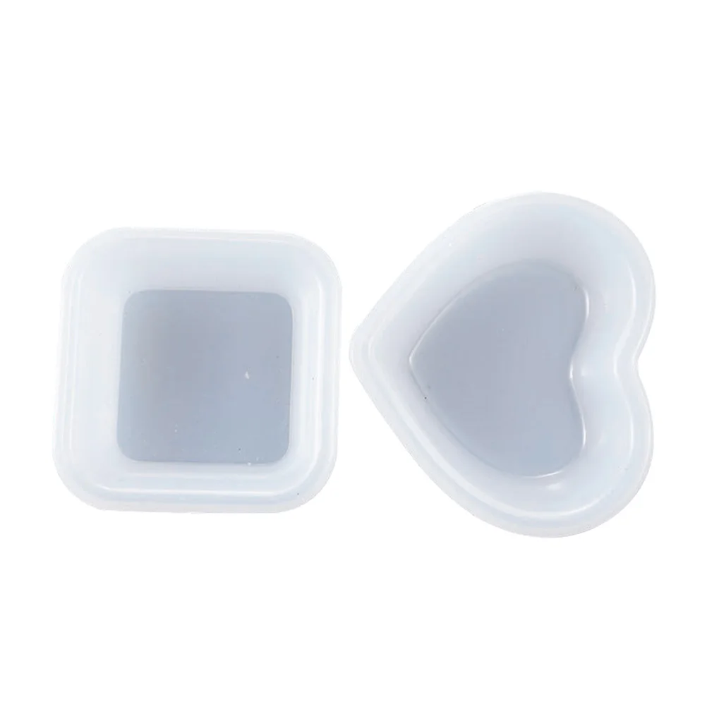 2 Pcs Heart Square Silicone Mold for Epoxy Resin Craft Reusable Crystal Drip Container Jewelry Making Gift Idea
2 Pcs Heart Square Silicone Mold for Epoxy Resin Craft Reusable Crystal Drip Container Jewelry Making Gift Idea