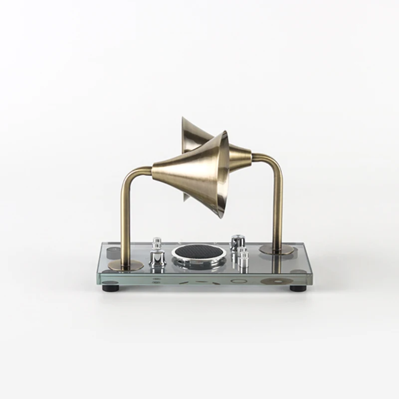 Home Decor Office Ornaments Decorative Objects Metal Speaker Broadcasting Machine for Home and Office Decorations
Home Decor Office Ornaments Decorative Objects Metal Speaker Broadcasting Machine for Home and Office Decorations