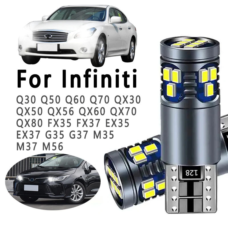 Car LED Clearance Lights For Infiniti QX30 QX50 QX56 QX60 QX70 QX80 Q30 Q50 Q60 Q70 G35 G37
Car LED Clearance Lights For Infiniti QX30 QX50 QX56 QX60 QX70 QX80 Q30 Q50 Q60 Q70 G35 G37