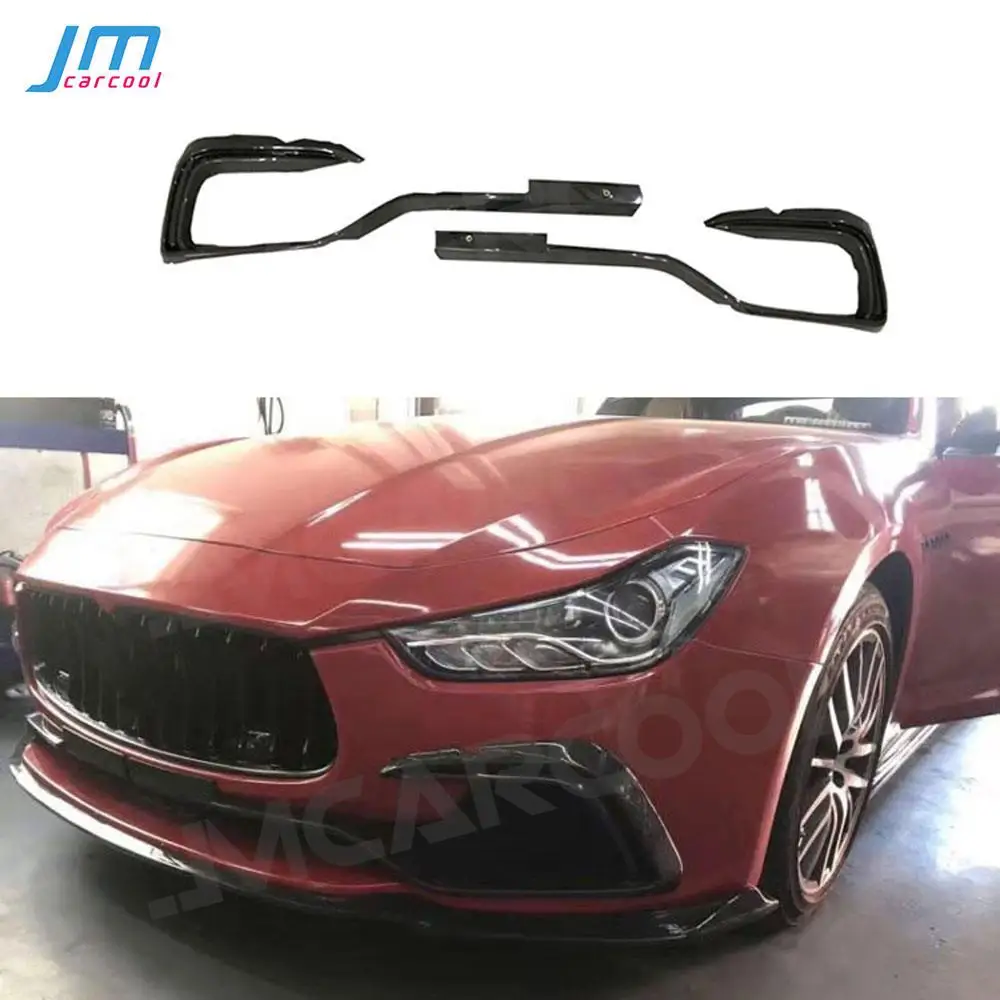 Carbon Fiber Material Front Foglight Trim Fog Lamp Cover Frame External Decoration Case for Maserati Ghibli 2014-2017
Carbon Fiber Material Front Foglight Trim Fog Lamp Cover Frame External Decoration Case for Maserati Ghibli 2014-2017