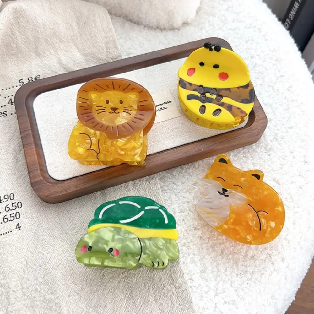 Fashion Korean Style Acetic Acid Animal Hair Claw Bee Creative Animal Shark Clip Funny Turtle Cartoon Hair Crab Clip Girls
Fashion Korean Style Acetic Acid Animal Hair Claw Bee Creative Animal Shark Clip Funny Turtle Cartoon Hair Crab Clip Girls