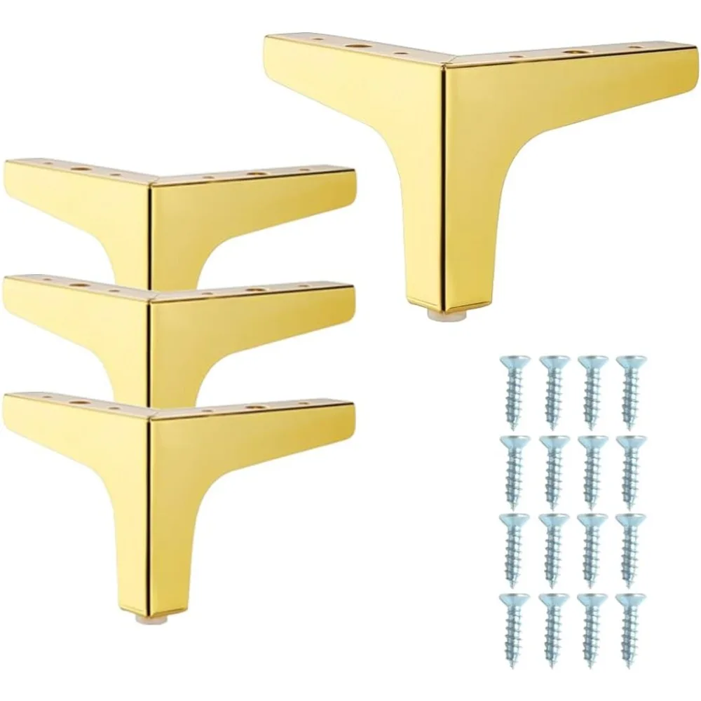 Metal Furniture Legs 4Pcs Duty Modern Metal Triangle Feet Legs for Furniture Heavy, DIY Replacement for Short Cabinet Legs, Sofa
Metal Furniture Legs 4Pcs Duty Modern Metal Triangle Feet Legs for Furniture Heavy, DIY Replacement for Short Cabinet Legs, Sofa