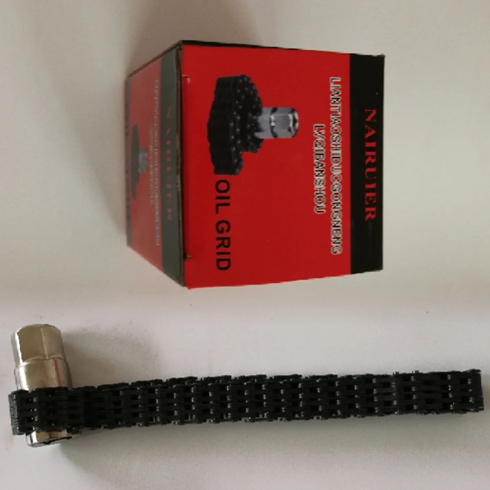 Torque Wrench 52 Knobs Multi-Function Chain Machine Oil Filter Remover Double Chain Sleeve Adjustable Handle Hardened Steel For
Torque Wrench 52 Knobs Multi-Function Chain Machine Oil Filter Remover Double Chain Sleeve Adjustable Handle Hardened Steel For