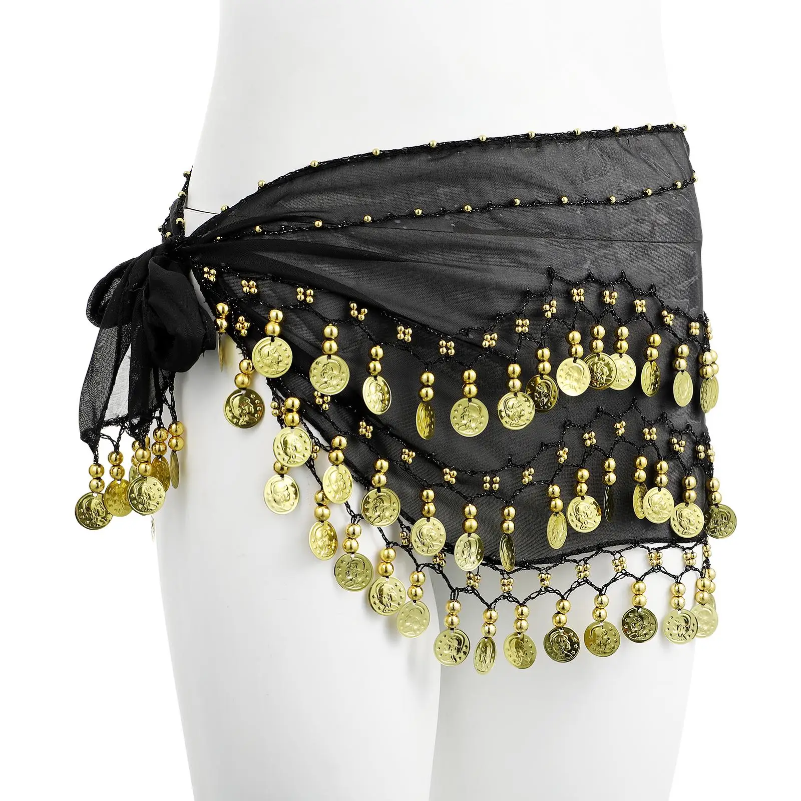Chiffon Hip Scarf 128 Coins Women Dancer Skirt Costume Soundproof Firmly Seamed Ideal Party Festival Accessories
Chiffon Hip Scarf 128 Coins Women Dancer Skirt Costume Soundproof Firmly Seamed Ideal Party Festival Accessories