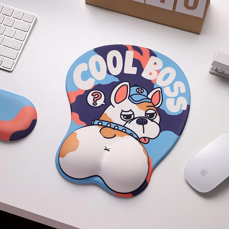 Коврик для мыши Kawaii с рисунком аниме, подставка под запястье, гелевый силиконовый нескользящий 3D коврик для мыши с симпатичной собакой для компьютера, ноутбука, офиса, игр
Коврик для мыши Kawaii с рисунком аниме, подставка под запястье, гелевый силиконовый нескользящий 3D коврик для мыши с симпатичной собакой для компьютера, ноутбука, офиса, игр