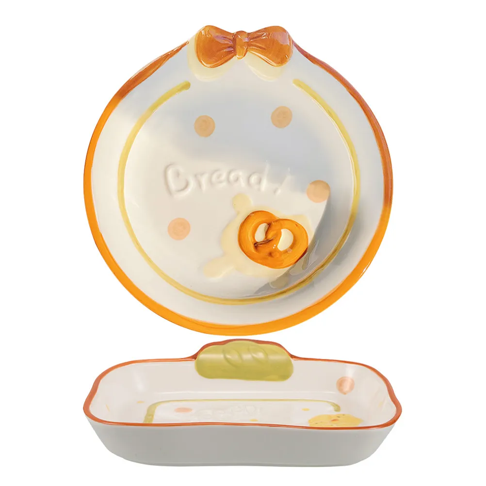 2Pcs Ceramic Dessert Plates Set Cute Design Large Capacity for Photography Props Kitchen Decor Fruit Tray Cake Stand Party
2Pcs Ceramic Dessert Plates Set Cute Design Large Capacity for Photography Props Kitchen Decor Fruit Tray Cake Stand Party