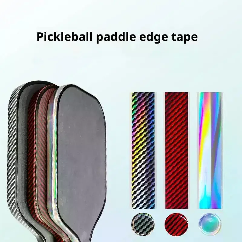 Pickleball Paddle Protection Tape-Paddle Head Edge Guard-Racket Edge Protection Tape-Fit Perfectly Curved Edge Tape
