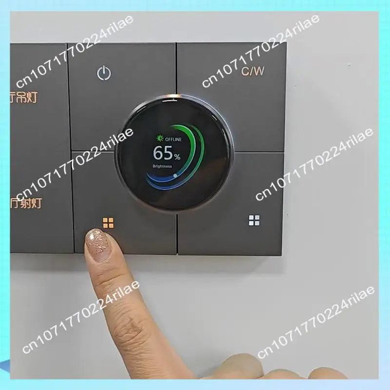 A17Z X3-Dimming Tuya Интеллектуальный переключатель Умная многофункциональная панель Панель автоматизации умного дома Серебристый
A17Z X3-Dimming Tuya Интеллектуальный переключатель Умная многофункциональная панель Панель автоматизации умного дома Серебристый