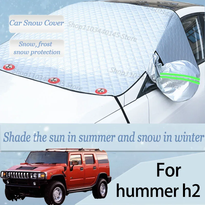 For hummer H2 car Snow Windscreen, Snow, Frost, Dust and UV Visor, Winter car clothing, thick magnetic
For hummer H2 car Snow Windscreen, Snow, Frost, Dust and UV Visor, Winter car clothing, thick magnetic
