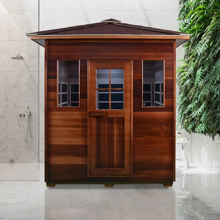 Canadian outdoor wood steam sauna
Canadian outdoor wood steam sauna