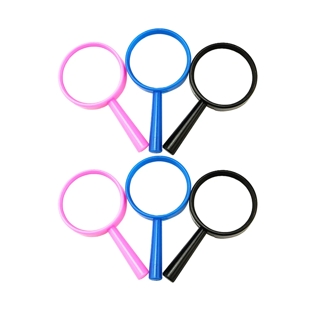 12pcs Magnifiers Handheld Plastic Kids Glasses Random for Kids Magnifying Glasses Reading Jewelry Observation
12pcs Magnifiers Handheld Plastic Kids Glasses Random for Kids Magnifying Glasses Reading Jewelry Observation