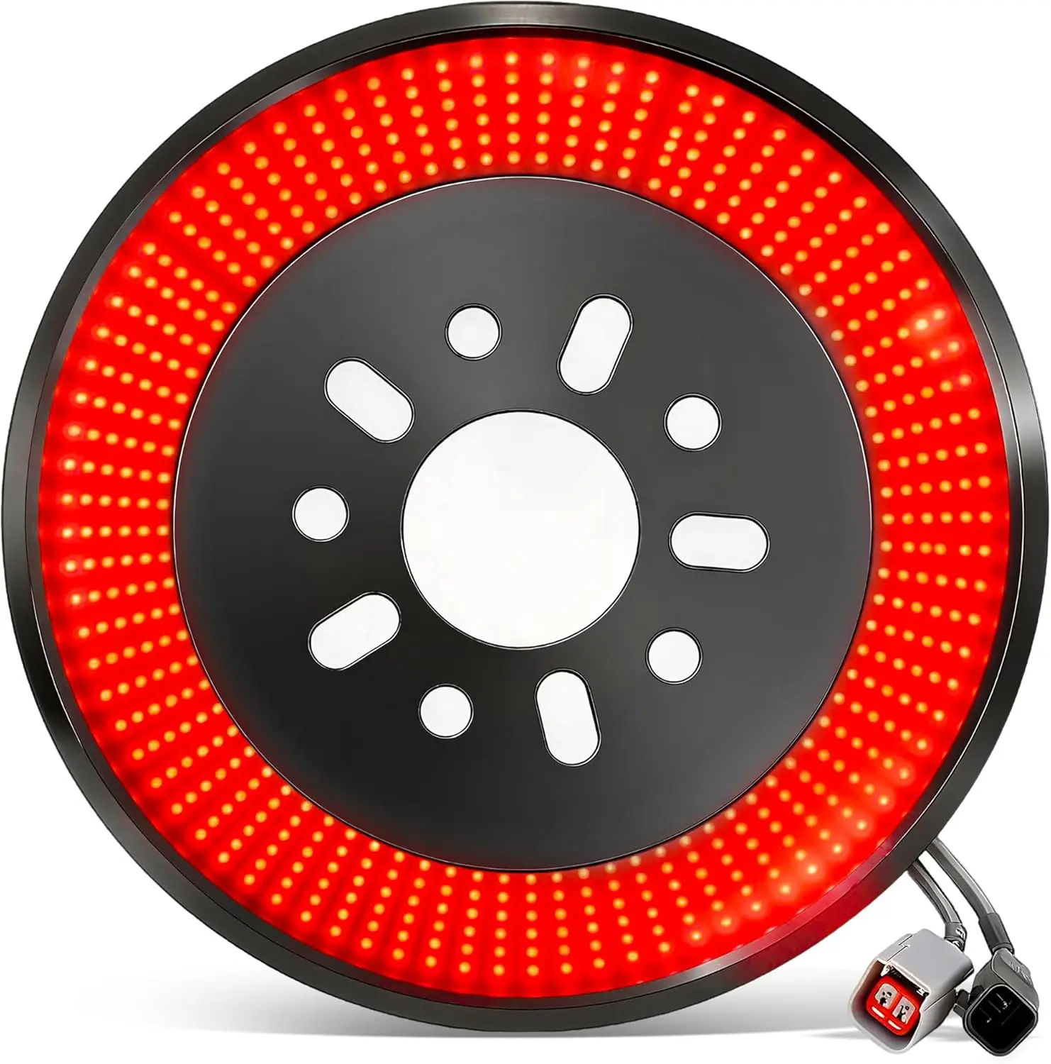 Full-Circle LED Spare Tire Brake Light for 2007-2018 Jeep Wrangler JK/JKU – Red Third Tail Light
Full-Circle LED Spare Tire Brake Light for 2007-2018 Jeep Wrangler JK/JKU – Red Third Tail Light