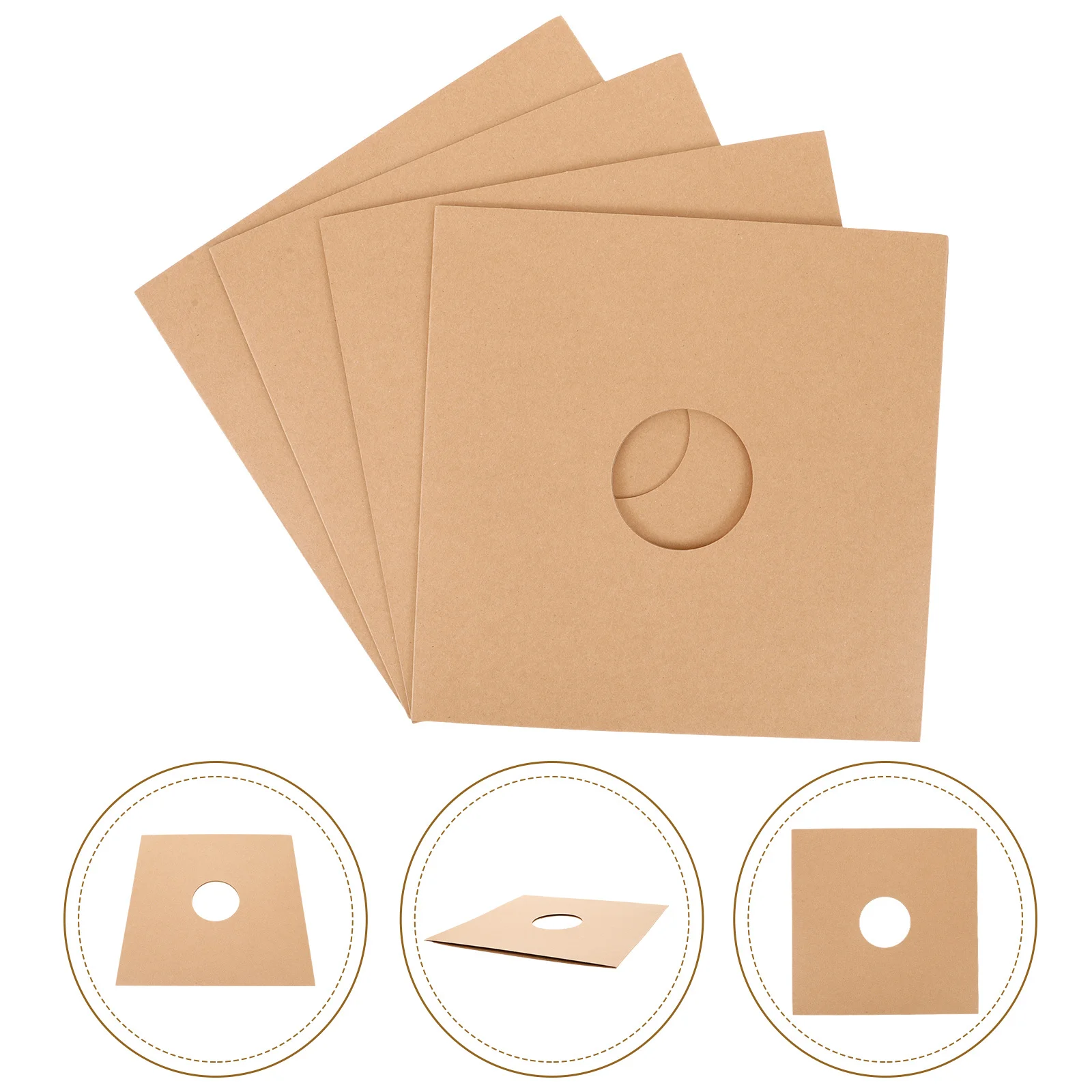 4 Pcs Vinyl Record Bag Storage Protector Sleeves Jackets Outer Album Inner Paper
4 Pcs Vinyl Record Bag Storage Protector Sleeves Jackets Outer Album Inner Paper