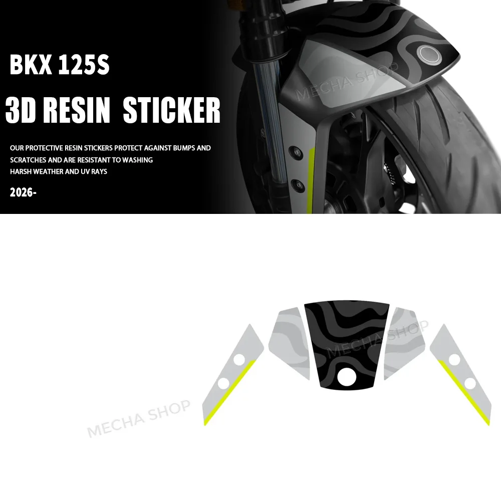 Motorcycle Accessories 3D Resin Sticker Protection Kit Fender Stickers for Benelli BKX 125S BKX125S 2026
Motorcycle Accessories 3D Resin Sticker Protection Kit Fender Stickers for Benelli BKX 125S BKX125S 2026