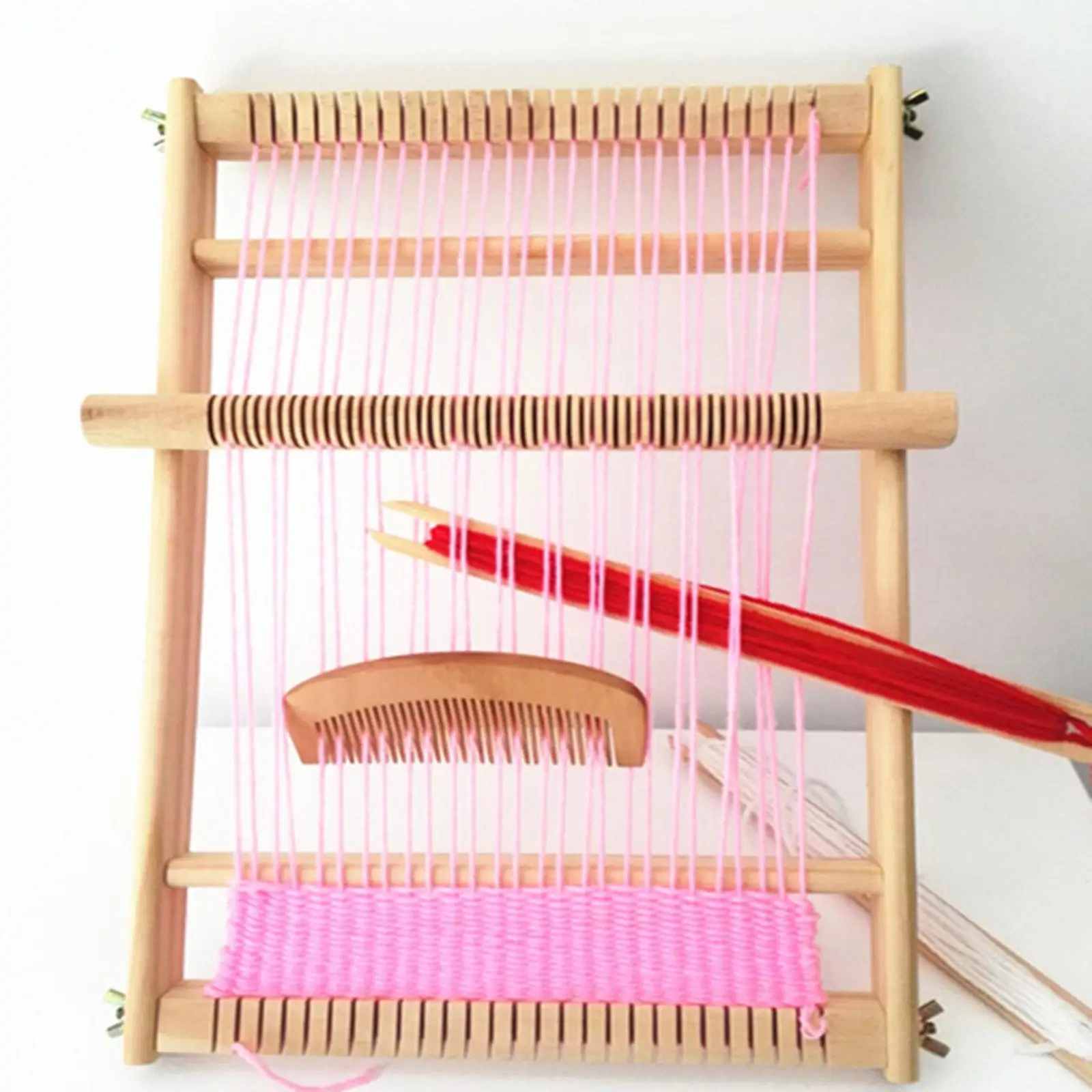 Weaving Loom Kit Wood Knitting Toy Tapestry Loom for Kids Children Beginners
Weaving Loom Kit Wood Knitting Toy Tapestry Loom for Kids Children Beginners