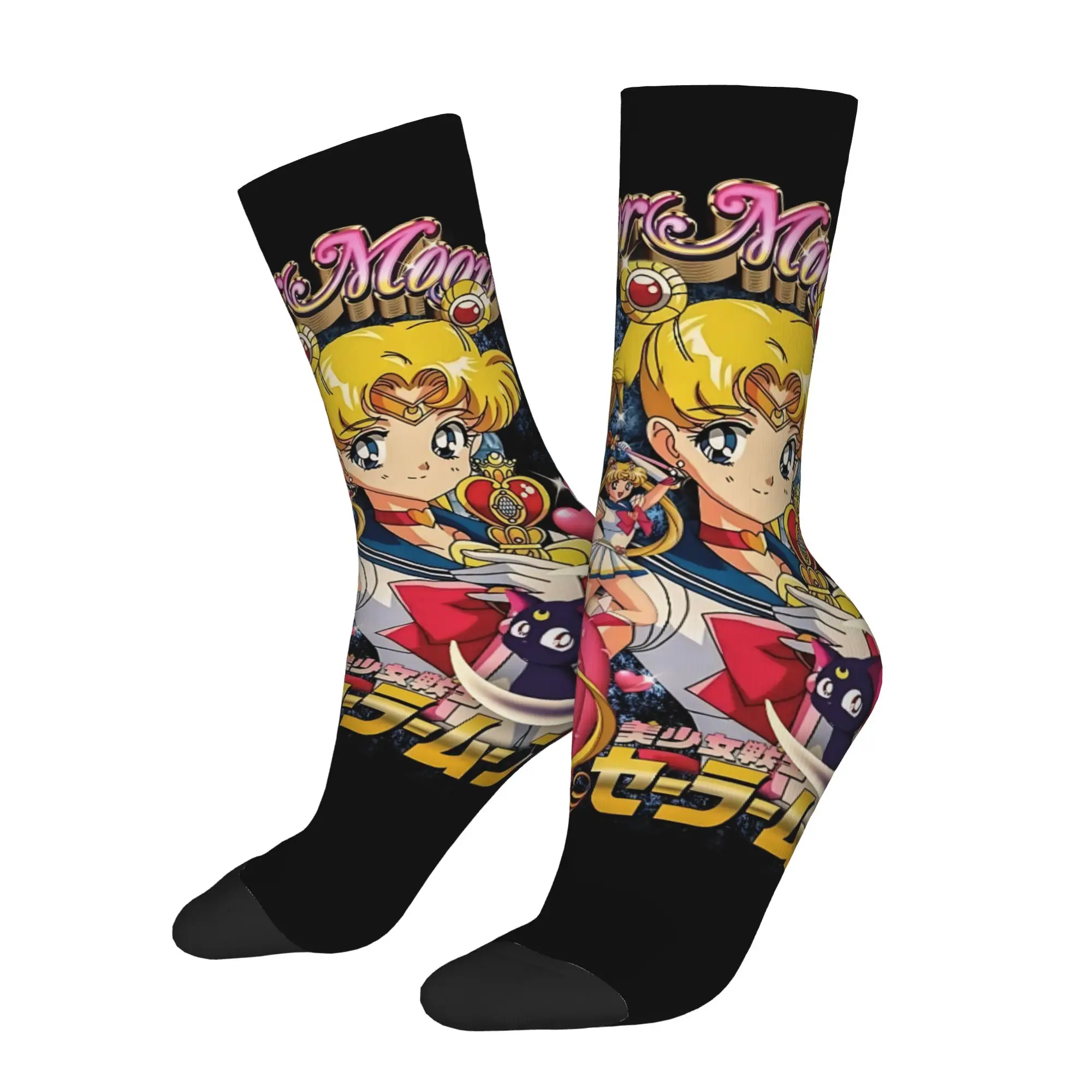 1 Pair Happy Funny Men's Sock Moon Tiara Action Retro Harajuku Sailor Moon Hip Hop Novelty Pattern Sock
1 Pair Happy Funny Men's Sock Moon Tiara Action Retro Harajuku Sailor Moon Hip Hop Novelty Pattern Sock