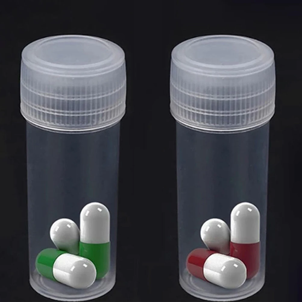 100 Pcs Bottled Mini Empty Bottles Powder Container Sample with Caps Small up Plastic Storage Containers Sealing
100 Pcs Bottled Mini Empty Bottles Powder Container Sample with Caps Small up Plastic Storage Containers Sealing