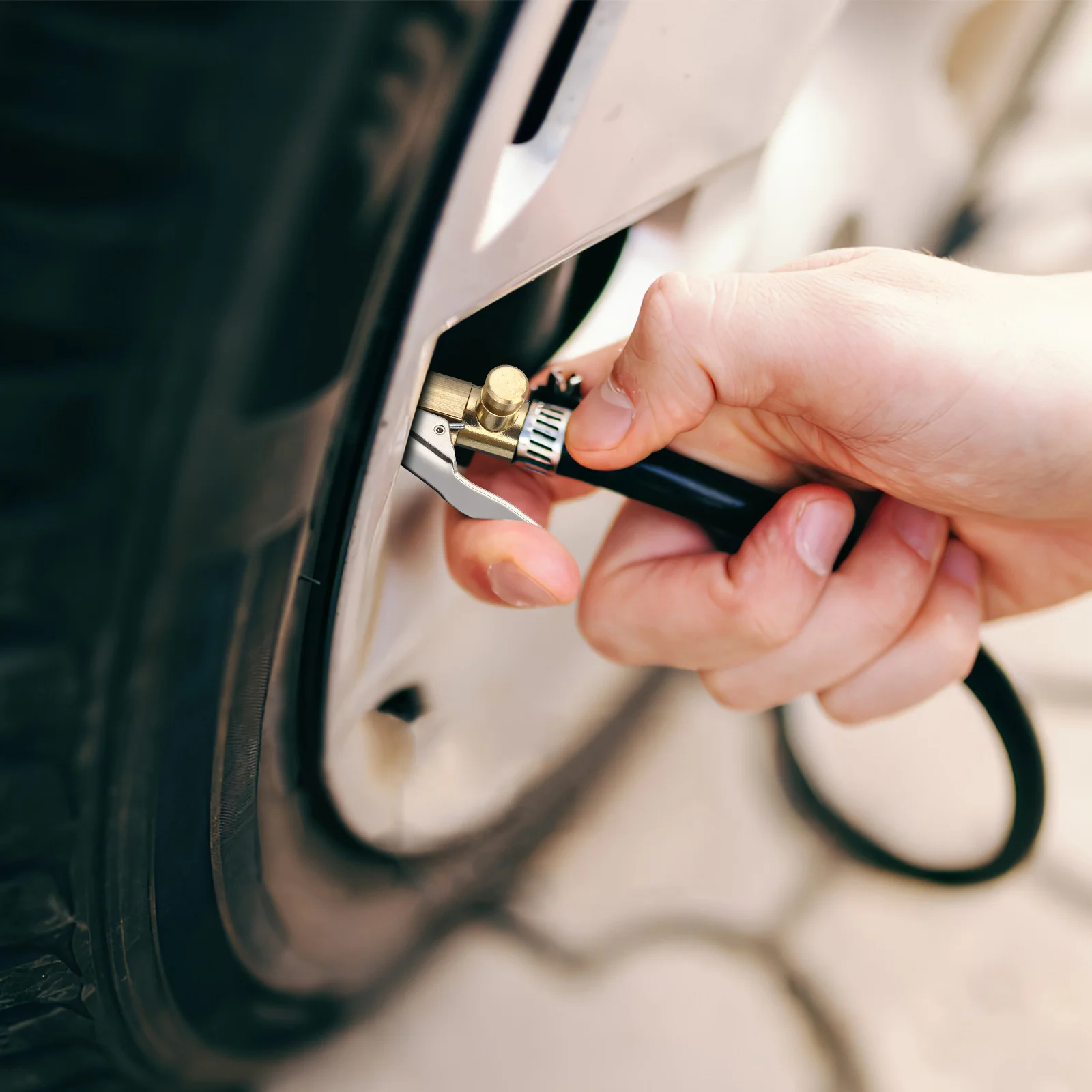2 Pcs Tire Chuck Car Inflator Bike Connector Quick Release Air Pump Adapter Durable Copper Screw Versatile Travel
2 Pcs Tire Chuck Car Inflator Bike Connector Quick Release Air Pump Adapter Durable Copper Screw Versatile Travel