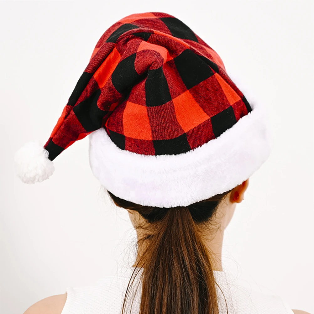 3pcs Red Black Plaid Hat Warm Christmas Santa Hats Lightweight Party Supplies Cosplay Photos Props Check Pattern Santa
3pcs Red Black Plaid Hat Warm Christmas Santa Hats Lightweight Party Supplies Cosplay Photos Props Check Pattern Santa