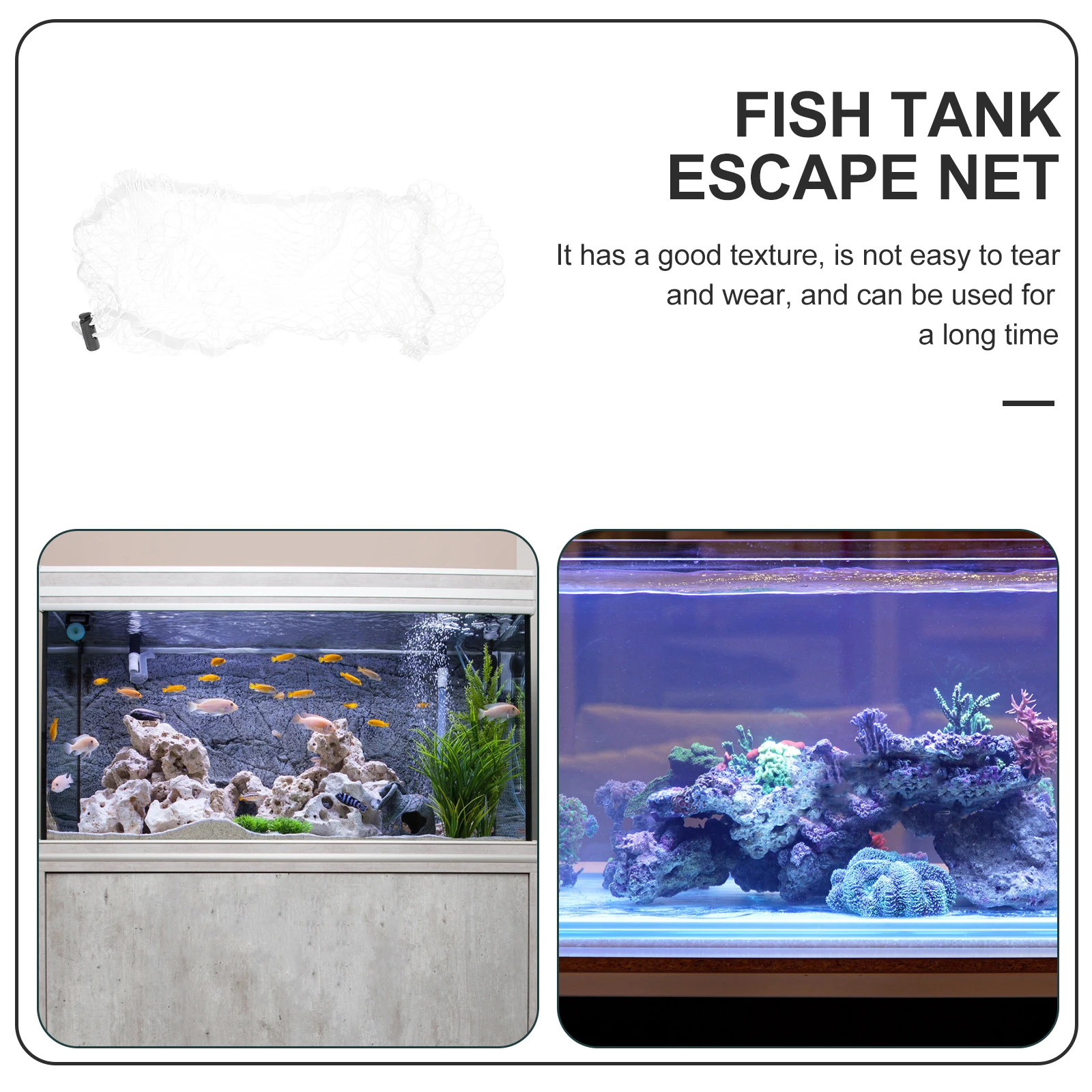 Turtle Fish Tank Escape Net Anti Jumping Mesh Cover White Medium Size Aquarium Protective Netting Round Rectangle Durable Nylon 
Turtle Fish Tank Escape Net Anti Jumping Mesh Cover White Medium Size Aquarium Protective Netting Round Rectangle Durable Nylon
