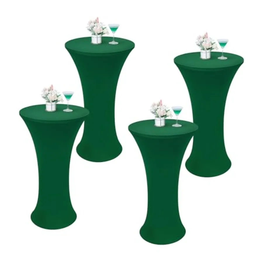 Wolkemer 4PCS ch Round Cocktail Tablecloth Fitted Highboy Stretch Cocktail Table Cover for Banquet Bar Party Pub Weddg door Out
Wolkemer 4PCS ch Round Cocktail Tablecloth Fitted Highboy Stretch Cocktail Table Cover for Banquet Bar Party Pub Weddg door Out
