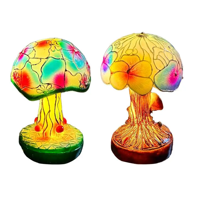 Mushroom Lamp Colorful Decorative Paint Mushroom Lamp For Kids Bedside Lamp Bohemian Resin Plant Series Night Light Home Statue
Mushroom Lamp Colorful Decorative Paint Mushroom Lamp For Kids Bedside Lamp Bohemian Resin Plant Series Night Light Home Statue