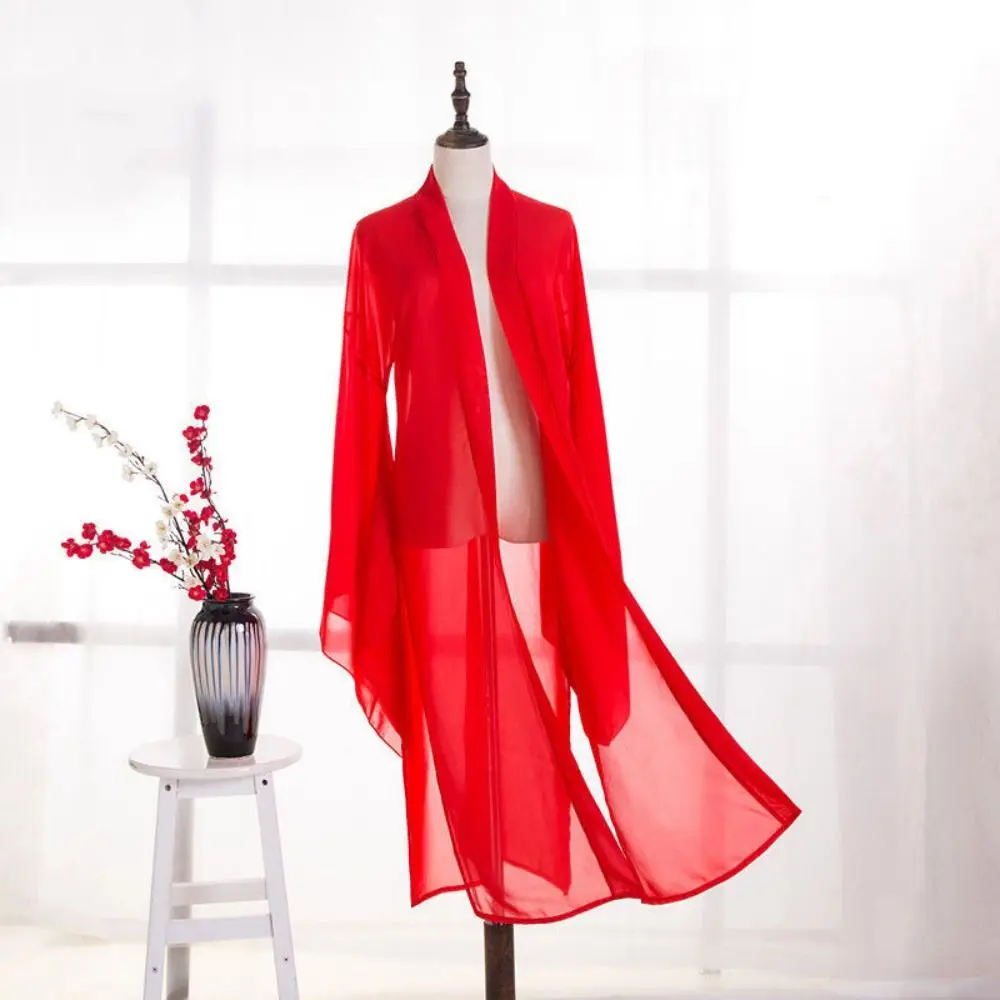 Long-sleeved Shirt Hanfu Cardigan Tang Dynasty Thin Hanfu Traditional Mujer Chiffon Chinese Cosplay Stage Costume Cosplay
Long-sleeved Shirt Hanfu Cardigan Tang Dynasty Thin Hanfu Traditional Mujer Chiffon Chinese Cosplay Stage Costume Cosplay