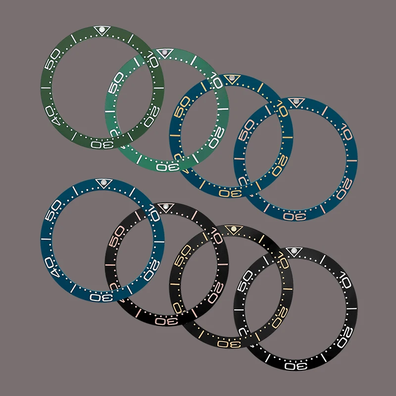 38mmx30.7mm Curved Ceramics Watch Bezel Insert Ring Fits SKX007 SUB GMT Seahorse Case NH36 NH35 Watch Bezel Ring Refit Parts
38mmx30.7mm Curved Ceramics Watch Bezel Insert Ring Fits SKX007 SUB GMT Seahorse Case NH36 NH35 Watch Bezel Ring Refit Parts