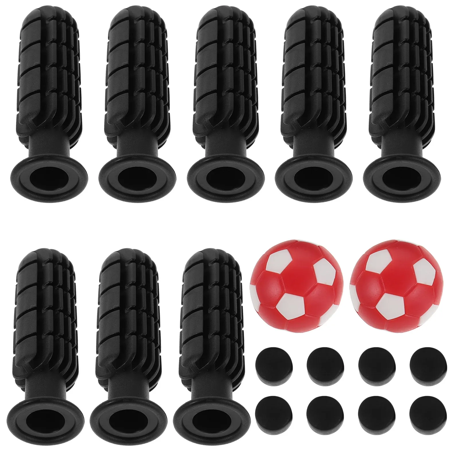 1Set Table Soccer Handle Kit 8 Sturdy Plastic Foosball Handles 8 Table Football Rod End Caps 2 32Mm Mini Soccer Balls Red White
1Set Table Soccer Handle Kit 8 Sturdy Plastic Foosball Handles 8 Table Football Rod End Caps 2 32Mm Mini Soccer Balls Red White