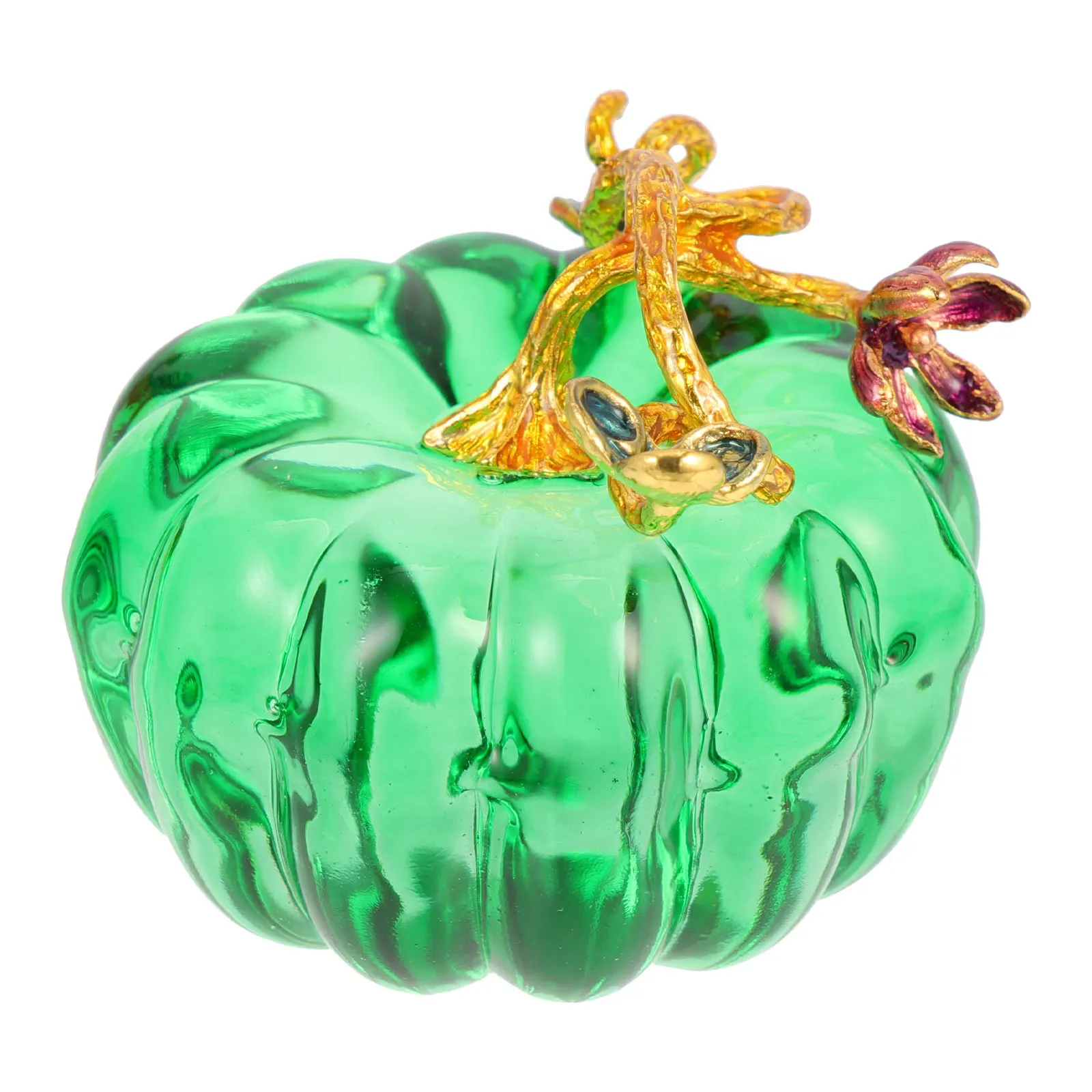 Glass Pumpkin Decor Tabletop Scene Layout Glass Ornament Home Decor Fine Workmanship Premium Material Realistic Shape
Glass Pumpkin Decor Tabletop Scene Layout Glass Ornament Home Decor Fine Workmanship Premium Material Realistic Shape