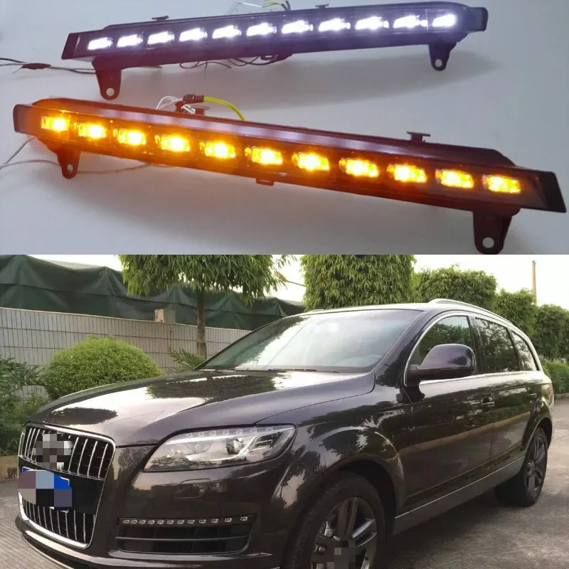 2pcs For Audi Q7 2006 2007 2008 2009 Yellow Turn Signal Function Car DRL Waterproof 12V LED Daytime Running Light Fog Lamp Bulb
2pcs For Audi Q7 2006 2007 2008 2009 Yellow Turn Signal Function Car DRL Waterproof 12V LED Daytime Running Light Fog Lamp Bulb