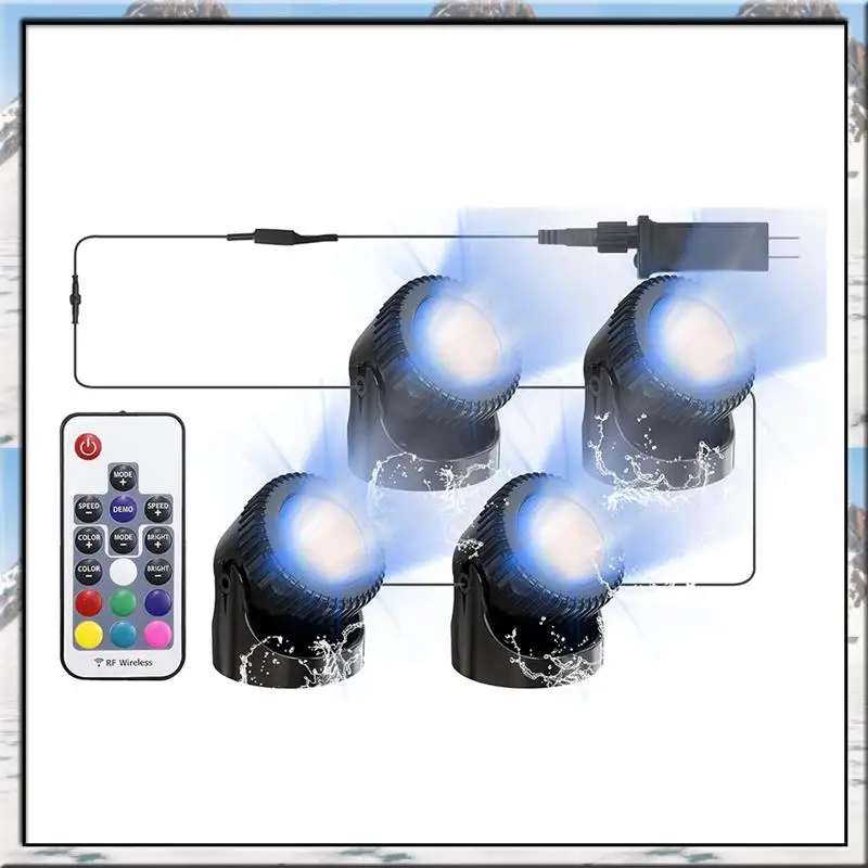 RABIT AS59~ Underwater Pond Lights, Submersible Led Fountain Lights With Timer, Waterproof, US Plug
RABIT AS59~ Underwater Pond Lights, Submersible Led Fountain Lights With Timer, Waterproof, US Plug
