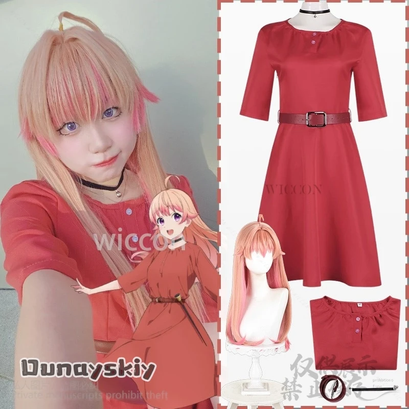 Новый аниме WITCH WATCH Косплей Wakatsuki Nico Костюм Красное платье с поясом на шею Kawaii Cute Jirai Kei Girls Японский костюм Лолиты для девочек
Новый аниме WITCH WATCH Косплей Wakatsuki Nico Костюм Красное платье с поясом на шею Kawaii Cute Jirai Kei Girls Японский костюм Лолиты для девочек