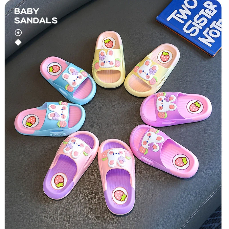 New Kawaii Sanrio Cartoon Rabbit Children's Slippers for Anti Slip Indoor Bathroom in Summer Anime Figure Gift Kids Toys
New Kawaii Sanrio Cartoon Rabbit Children's Slippers for Anti Slip Indoor Bathroom in Summer Anime Figure Gift Kids Toys