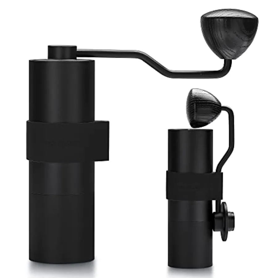Manual Coffee Grinder V2-38mm Titanium Contemporary Conical Burr - Hand Grinder - Adjustable Settings - For Espresso Aeropress
Manual Coffee Grinder V2-38mm Titanium Contemporary Conical Burr - Hand Grinder - Adjustable Settings - For Espresso Aeropress