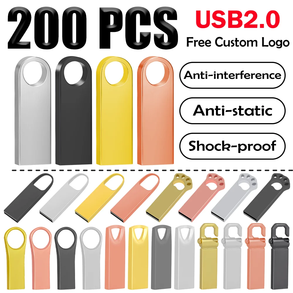 200PCS LOT USB Flash Drive 128GB 64GB Wholesale Memory Stick 32GB 16GB Free Custom Logo Pen Drive 8G Purple Metal USB Stick 4GB
200PCS LOT USB Flash Drive 128GB 64GB Wholesale Memory Stick 32GB 16GB Free Custom Logo Pen Drive 8G Purple Metal USB Stick 4GB
