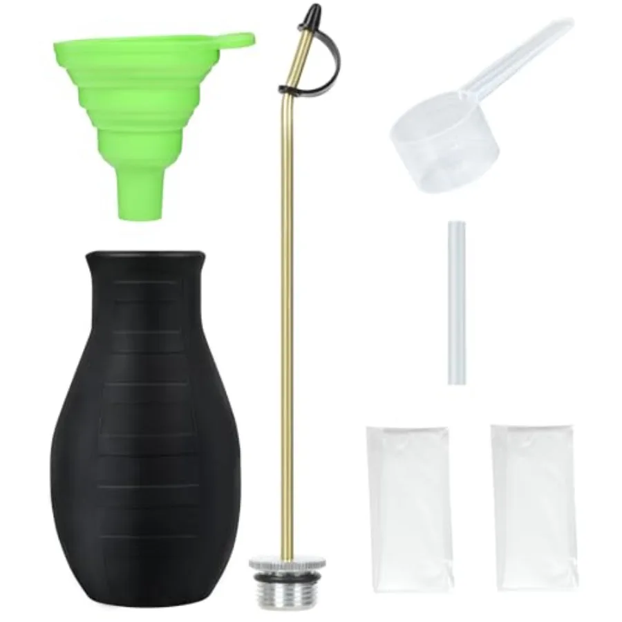 Diatoeous Earth Duster, Powder Sprayer, Garden Duster Applicator Dispenser with Long Plastic Tube for Organic Gardening Agricul
Diatoeous Earth Duster, Powder Sprayer, Garden Duster Applicator Dispenser with Long Plastic Tube for Organic Gardening Agricul