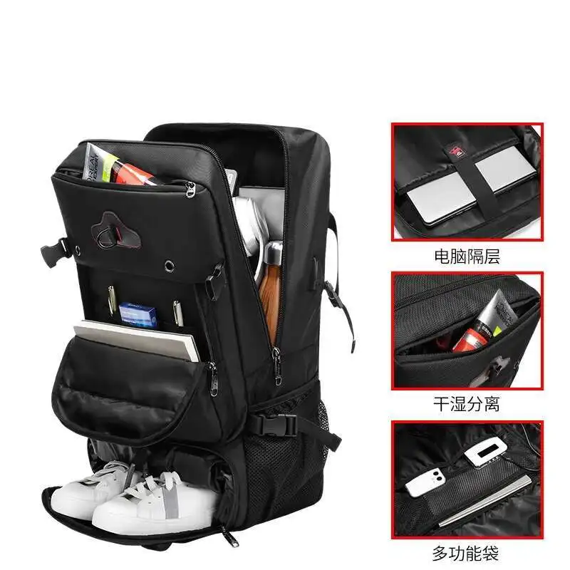 New Men's Travel Backpack, Large Capacity Dual Shoulder Bag, Multifunctional Waterproof Outdoor Hiking Backpack for Adventures
New Men's Travel Backpack, Large Capacity Dual Shoulder Bag, Multifunctional Waterproof Outdoor Hiking Backpack for Adventures