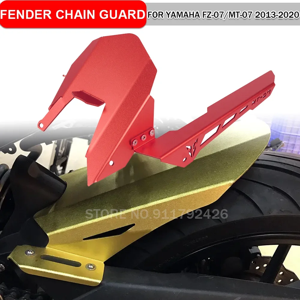 MT07 FZ07 Motorcycle Rear Wheel Mudguard Chain Guard Cover Tire Fender Hugger Chains Protector Shield For Yamaha FZ 07 2013-2020
MT07 FZ07 Motorcycle Rear Wheel Mudguard Chain Guard Cover Tire Fender Hugger Chains Protector Shield For Yamaha FZ 07 2013-2020