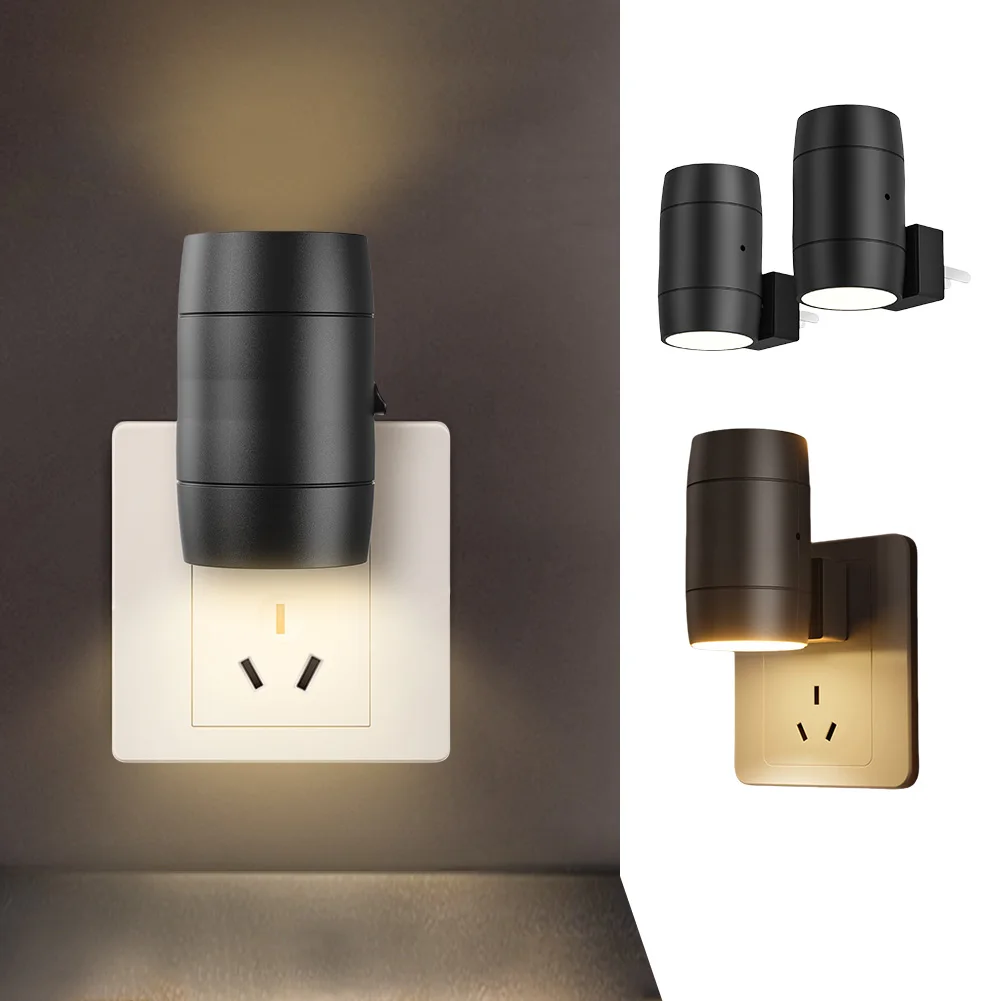 2Pcs Night Light Plug Into Wall Rotating Dimmable Night Light Adjustable Brightness Creative Wall Lamp for Bedroom Bathroom
2Pcs Night Light Plug Into Wall Rotating Dimmable Night Light Adjustable Brightness Creative Wall Lamp for Bedroom Bathroom