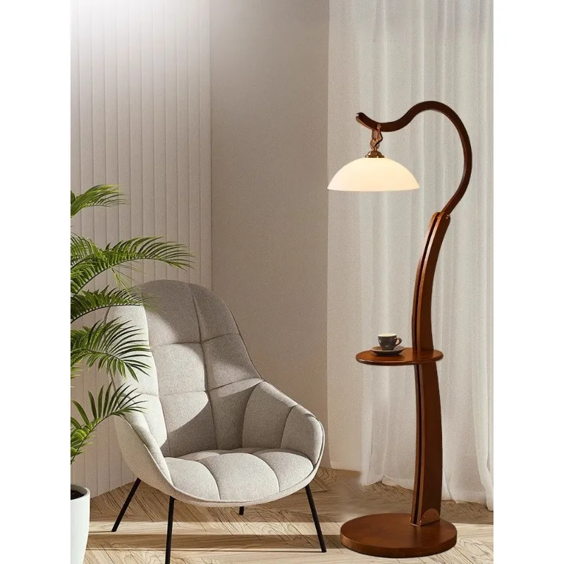 Retro walnut fishing lamp medieval solid wood edge several objects integrated floor lamp new Chinese living room bedroom study
Retro walnut fishing lamp medieval solid wood edge several objects integrated floor lamp new Chinese living room bedroom study