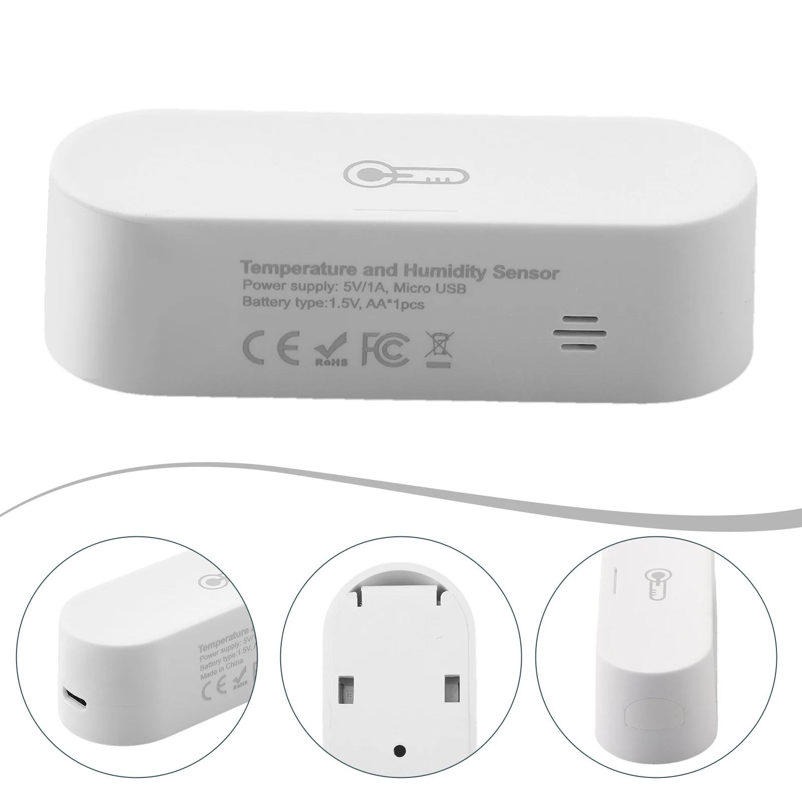 ~ 1 шт. датчик температуры и влажности для HomeKit для Tuya для ZigBee USB 5 В/1 А для Smart Life домашние электронные принадлежности
~ 1 шт. датчик температуры и влажности для HomeKit для Tuya для ZigBee USB 5 В/1 А для Smart Life домашние электронные принадлежности