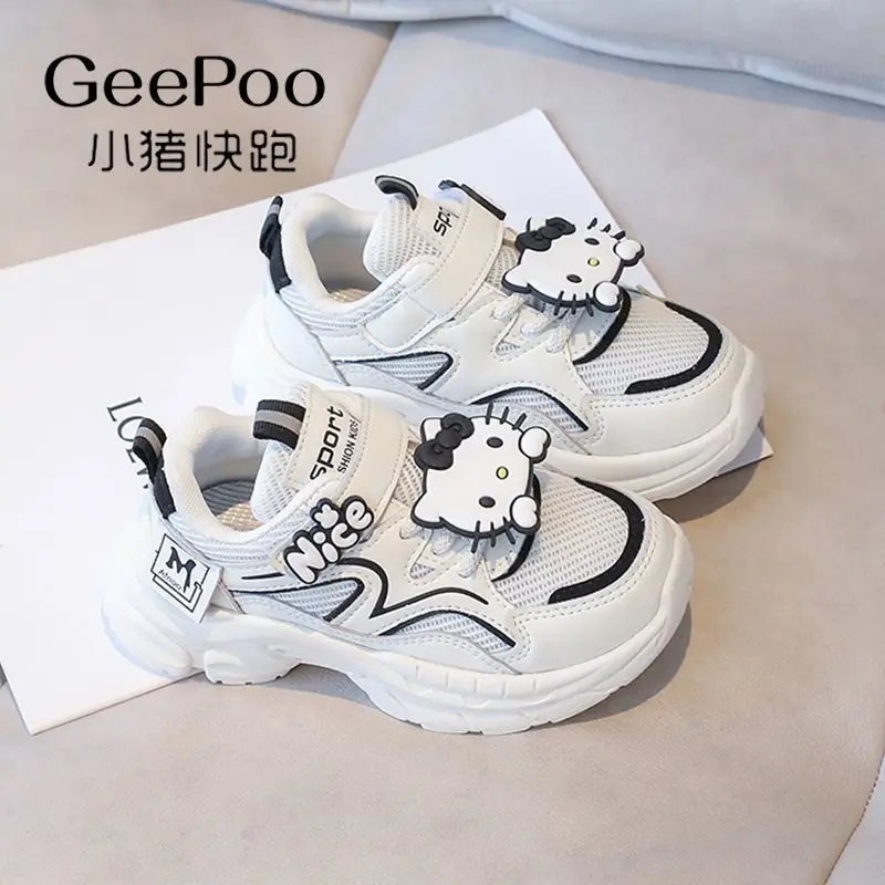 Hello Kitty Girls Sneakers Kawaii Sanrio Anime Platform Casual Shoes Cartoon Cute Soft-Soled Board Shoes Children Mesh Shoes Toy
Hello Kitty Girls Sneakers Kawaii Sanrio Anime Platform Casual Shoes Cartoon Cute Soft-Soled Board Shoes Children Mesh Shoes Toy