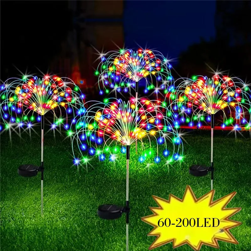 1PCS Solar LED Firework Fairy Light Outdoor Garden Decor Lawn Pathway Light Patio for Yard Party Christmas Wedding Embellish
1PCS Solar LED Firework Fairy Light Outdoor Garden Decor Lawn Pathway Light Patio for Yard Party Christmas Wedding Embellish
