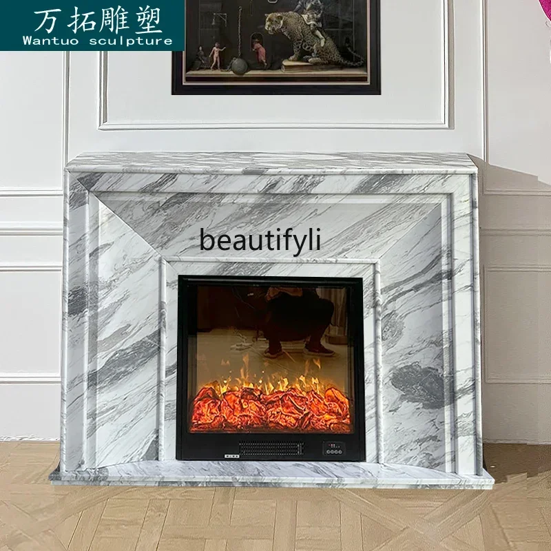 F Marble fireplace French natural large white stone simple stone carving stone fireplace
F Marble fireplace French natural large white stone simple stone carving stone fireplace
