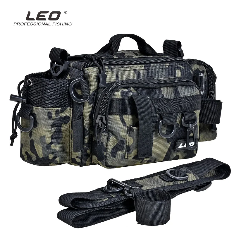 Lure bag Dark green camouflage fishing gear accessory bag, shoulder and waist bag for fishing gear Fishing Bag
Lure bag Dark green camouflage fishing gear accessory bag, shoulder and waist bag for fishing gear Fishing Bag